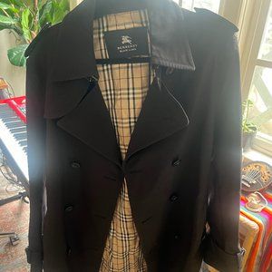 Women's Burberry Black Label Trench Coat